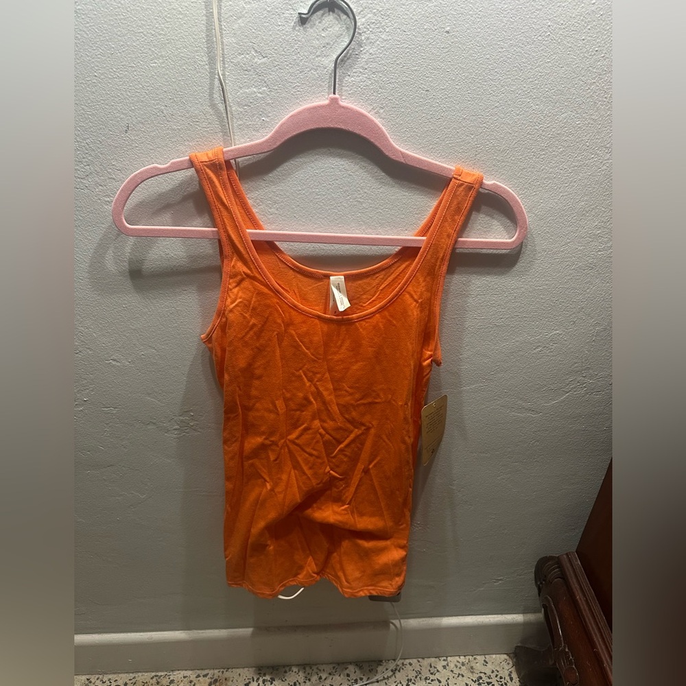 New Orange Tank Top